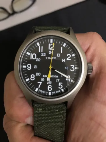 Relógio field Timex expedition 
