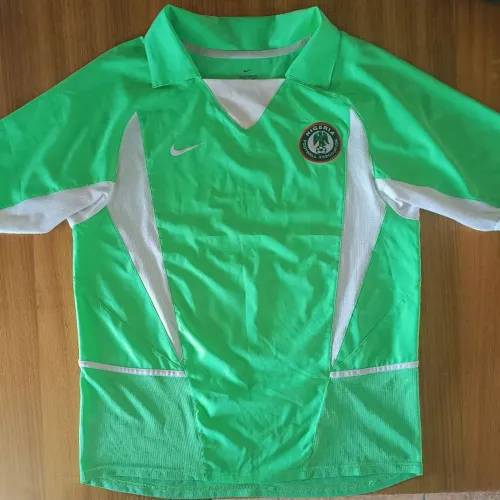 camisa original 2002 seleção Nigéria Verde Nike Tamanho M importada