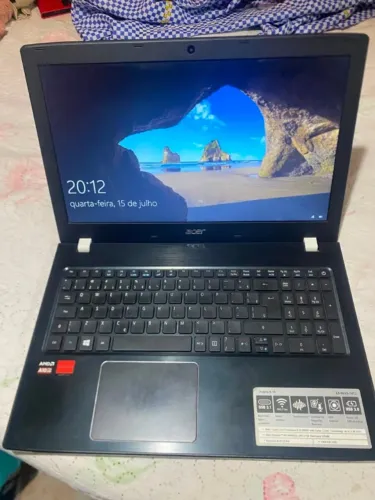 ? Notebook Acer Aspire E5-553G | AMD A10 | 16GB RAM | SSD 450GB + HD 1TB | Bateria Excele