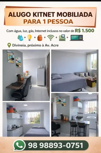 Kitnet mobiliada