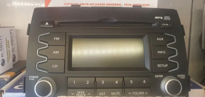Rádio cd player kia soul