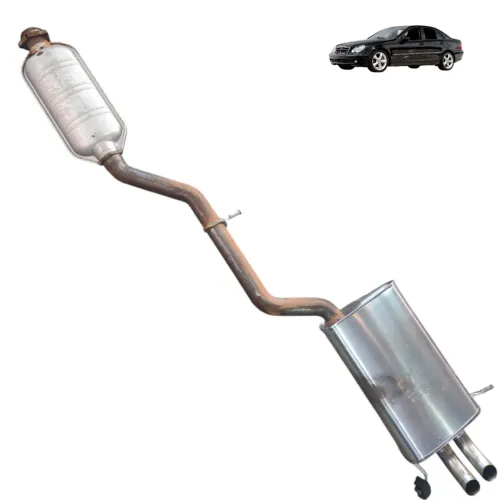 Escapamento Abafador Mercedes C230 Kompressor 2003 2004 2005