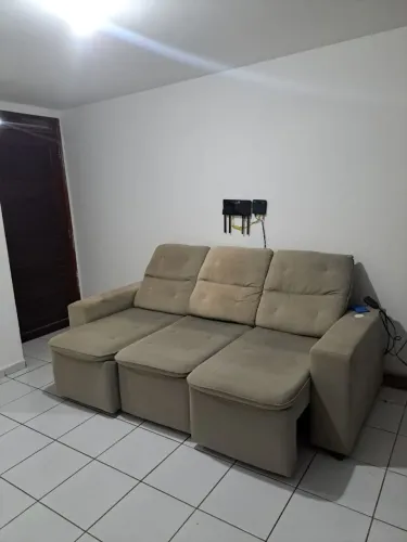 Sofá bege - leia a descrição