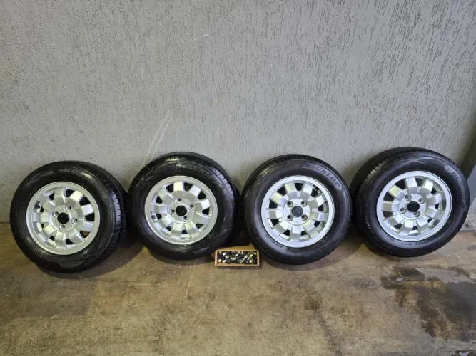 Pneus novos, aro 13, 175/70