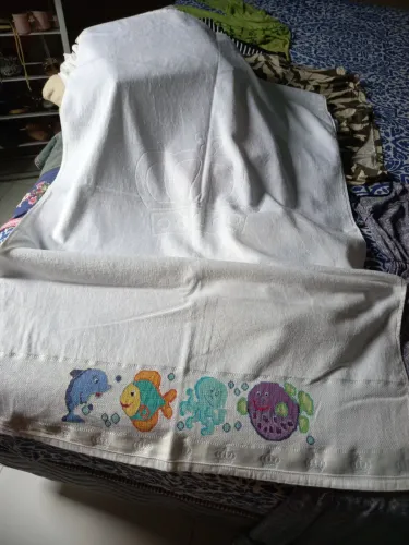 toalha de banho infantil