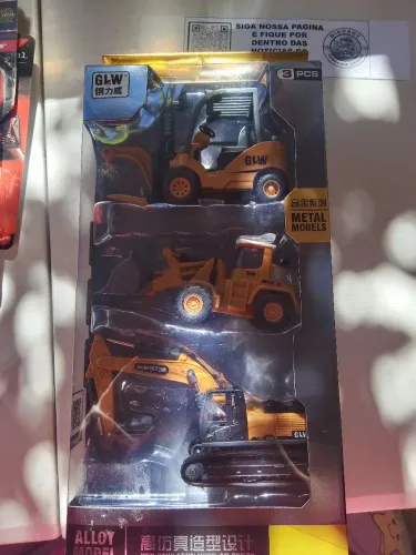Kit miniatura de escavadeiras GWL