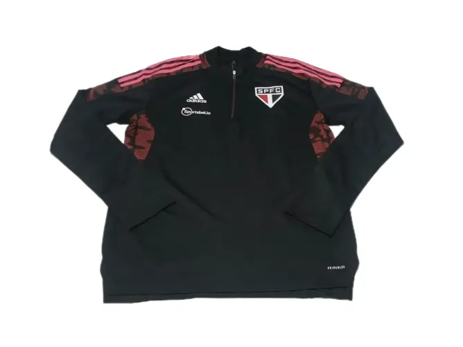 Agasalho São Paulo Futebol Adidas 2020 Personalização nas costa ERIKA 