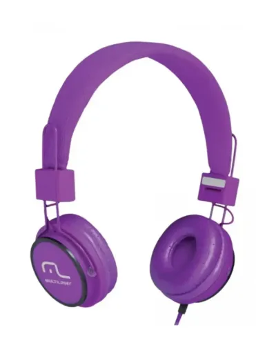 Headphone Multilaser Fun C/microfone Roxo - Ph090