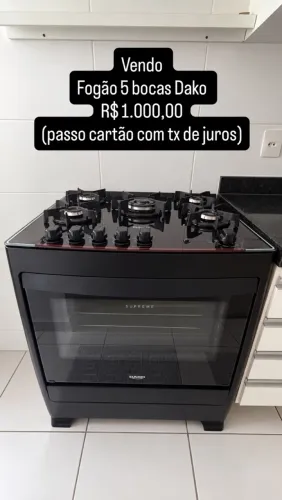 FOGÃO 5 BOCAS DAKO