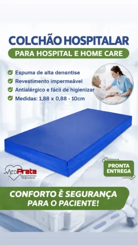 Colchão Hospitalar Impermeável 