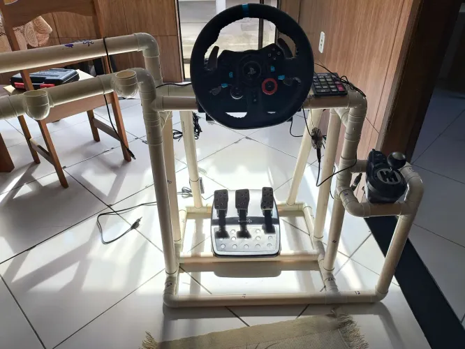 VOLANTE G29 + CÂMBIO PXN A7 + COCKPIT