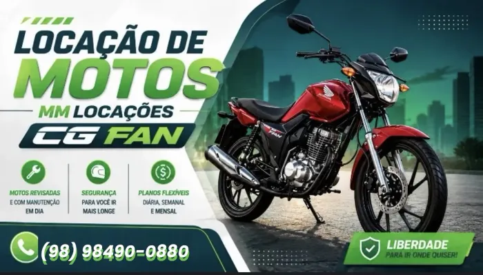 LOCAÇAO/ALUGUEL DE MOTOS - MM LOCACAÇÕES