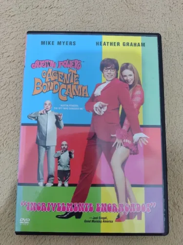 DVD Austin Power - o agente bondcama