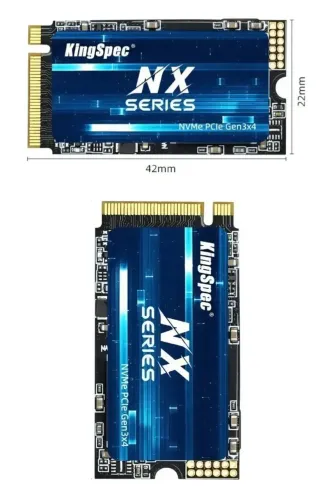 SSD M.2 - Modelo 2242 - 1TB Kingspec - Para Notebook - em mãos tem desconto 