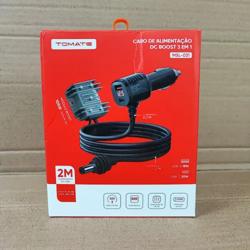 Carregador para Starlink Mini automotivo 30V sem queda no sinal