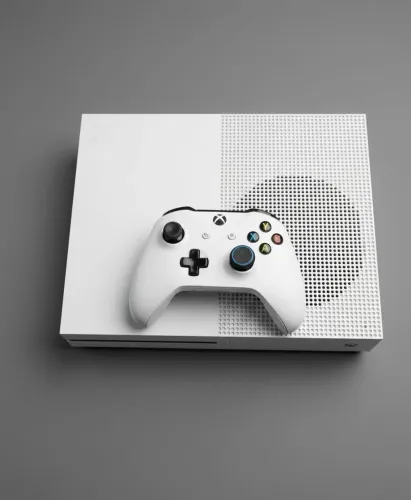 Xbox One S 1TB Branco - Console com Controle Original