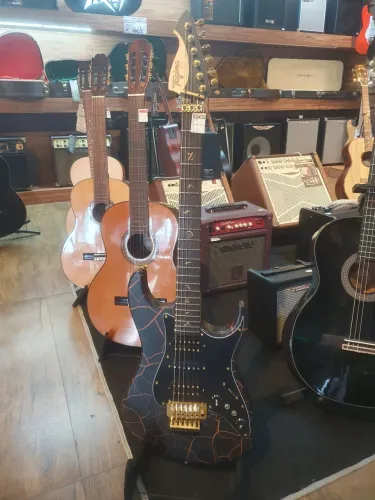 Guitarra Tagima Juninho Afram JA-1 GOLD 