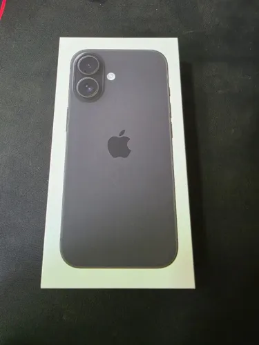 Apple iPhone 16 Preto - 128GB - Lacrado na Caixa c/ NF e Garantia