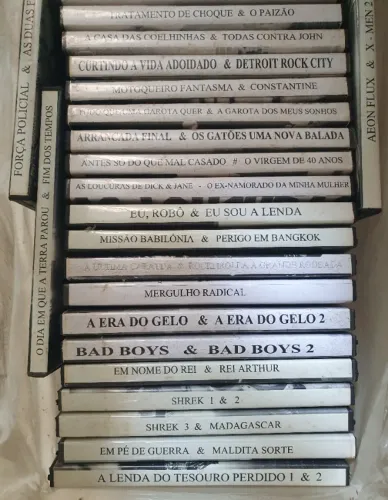 DVD's à venda