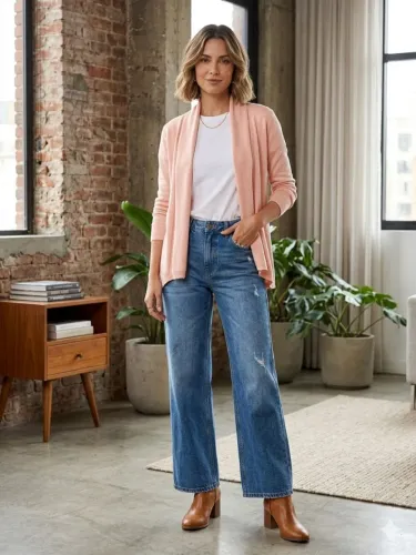 ZARA KNIT CASAQUETE POLIAMIDA TAM P 42 44