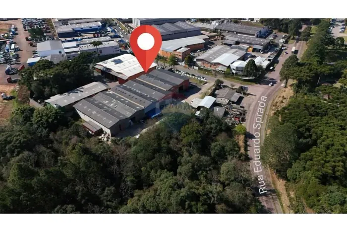 Terreno com Barracões 8.111m² - Cidade Industrial de Curitiba