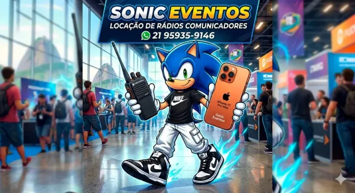 Locação rádio comunicador