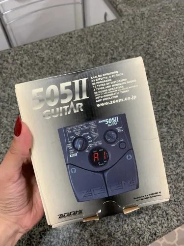 Pedal zoom 505 II guitar 