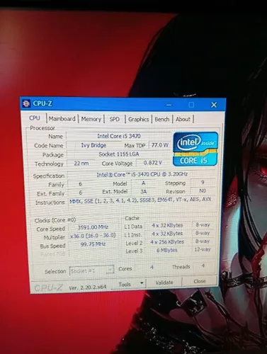 Kit Processador i5 3 Geração e 22Gb Memórias Ram