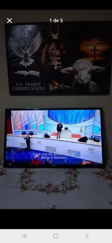 Vendo TV Samsung Led de 40" polegadas, aceito ofertas não absurdas.