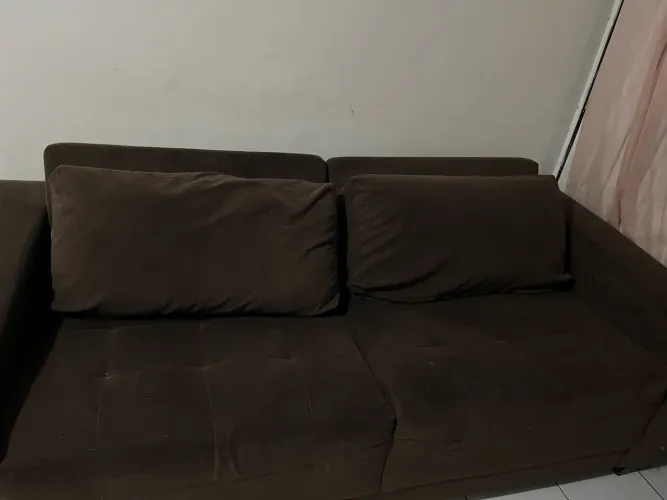 Sofá 3 lugares retrátil