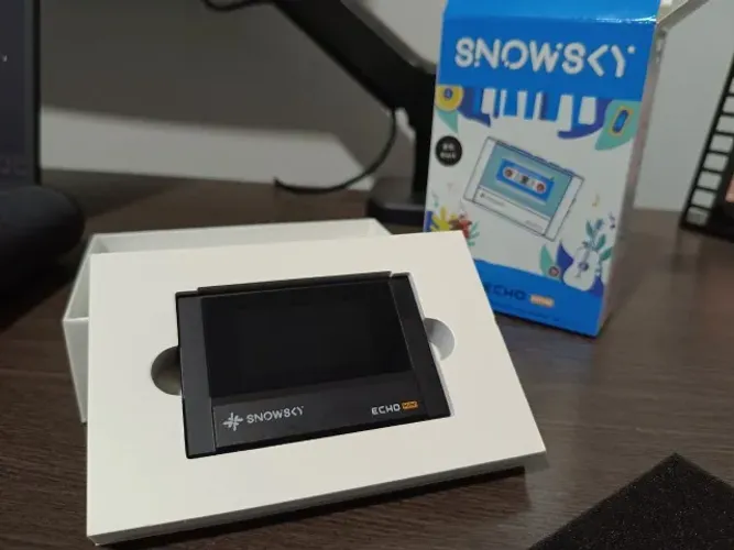 Fiio Snowsky Echo Mini 8GB Preto + Película + Case Original de Couro