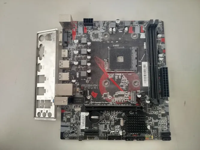 Placa mãe a520M-PX DANURI PICHAU no estado