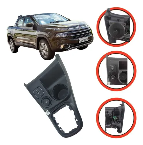 Moldura Console Fiat Toro 2016 A 2020 Original