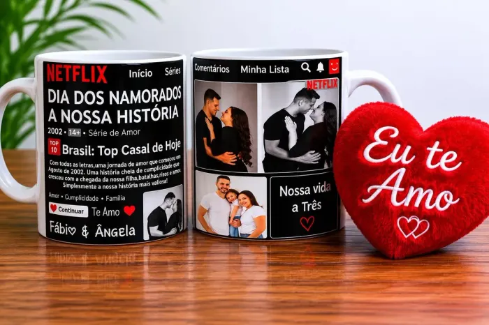 Caneca Dia dos Namorados 