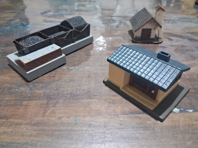 Ferromodelismo HO miniaturas