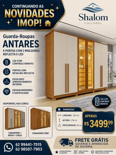 Guarda roupa de casal 