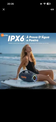 Caixa de som a prova d?água 