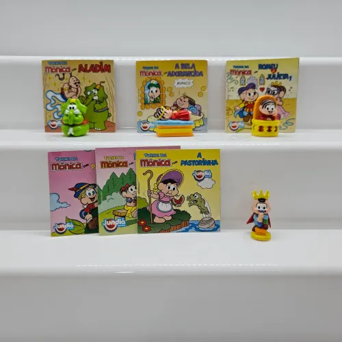 Lote Miniaturas Turma da Mônica Jundiá