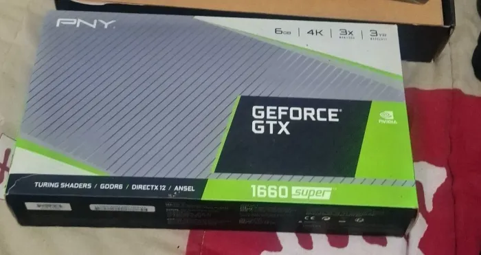 Placa de Vídeo PNY GeForce GTX 1660 SUPER 6GB GDDR6
