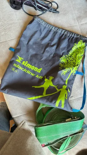 Kit Slackline com Bolsa 15M Simond