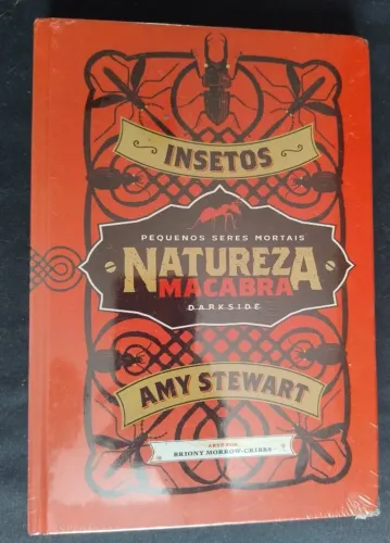 livro darkside insetos - natureza macabra