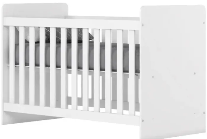 Berço que vira cama - cor branca