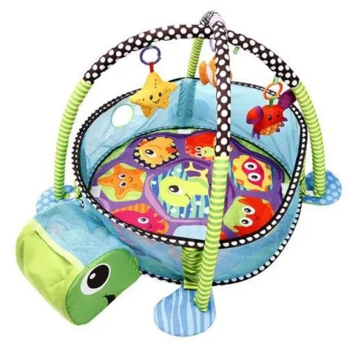 Brinquedo Para Bebês Criança Tapete Infantil Atividades Piscina Bolinhas Leão Baby Style