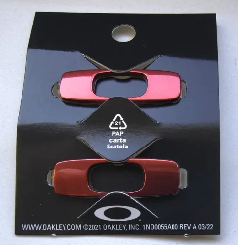 Ícones icons de reposição óculos oakley batwolf team red vermelho original