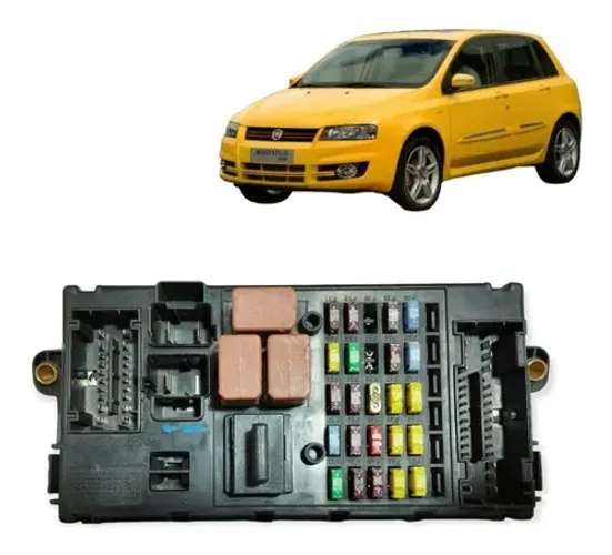 Caixa Fusivel Stilo C/ Teto Solar Flex 8v Manual 2007 2011