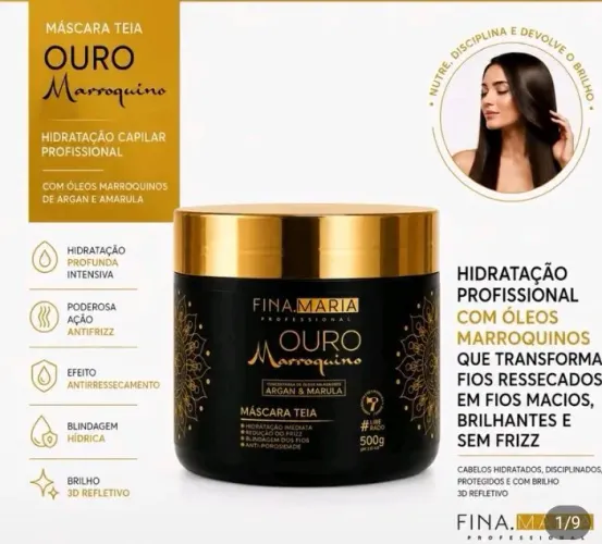 Hidratação profunda.