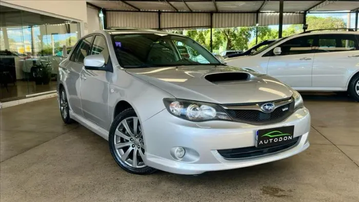 Subaru Impreza Sedan WRX 2.5 Turbo 230cv 4X4 2009 com Aerofólio Traseiro da Versão STI