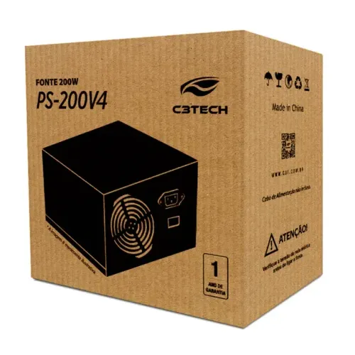 Fonte ATX 230W Duex para PC Escritorio e Casa