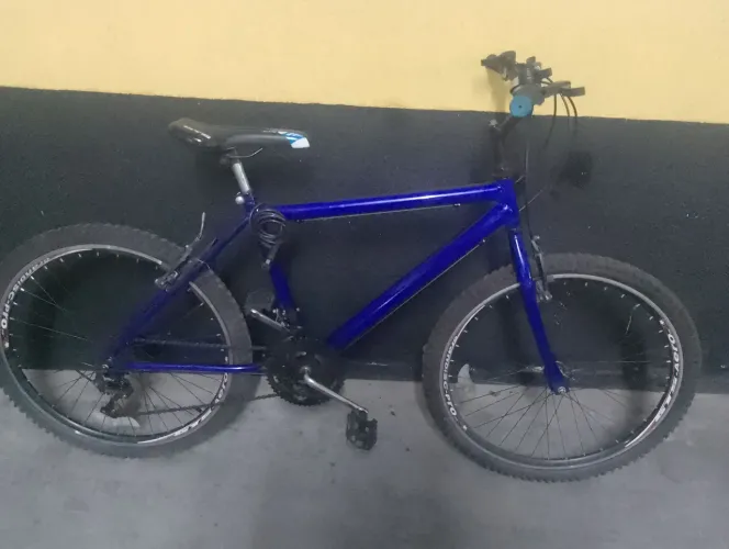 Bicicleta Aro 26  - Aros aero alumínio dupla folha preta !