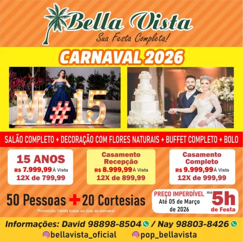 Faça a sua festa no precinho!